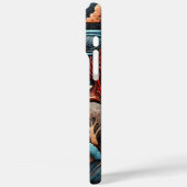 Coques Case-Mate iPhone Baleines sous les vagues vibrantes (Verso / Gauche)