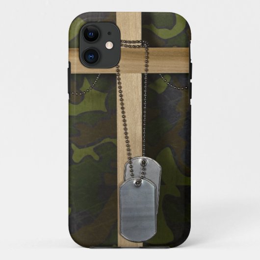 Coques Case-Mate iPhone Balises de chien avec croix (Dos)