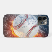 Coques Case-Mate iPhone Balle de baseball (Dos (Horizontal))