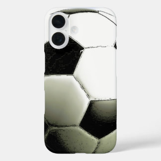 Coques iPhone 16 Balle de football - Football iPhone