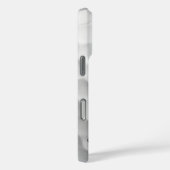 Coques Case-Mate iPhone Balle de golf blanche texturée avec nom et numéro (Verso / Droite)