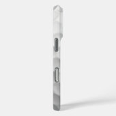 Coques Case-Mate iPhone Balle de golf blanche texturée avec nom et numéro (Verso / Droite)