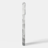 Coques Case-Mate iPhone Balle de golf blanche texturée avec nom et numéro (Verso / Droite)