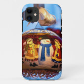 Coques Case-Mate iPhone Balle de Snowman (Dos)