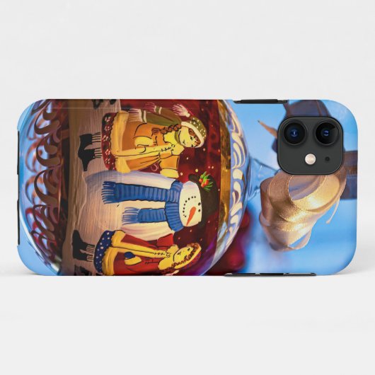 Coques Case-Mate iPhone Balle de Snowman (Dos (Horizontal))