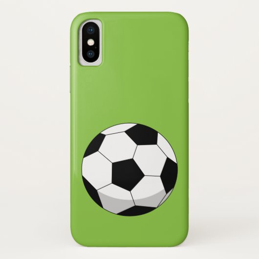 Coques Case-Mate iPhone Balle de soccer en dessin (Dos)
