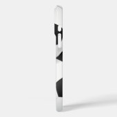 Coques Case-Mate iPhone Balle de soccer Monogramme (Verso / Gauche)