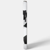 Coques Case-Mate iPhone Balle de soccer Monogramme (Verso / Gauche)