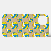 Coques Case-Mate iPhone Balle de volley-ball en dessin (Verso (horizontal))