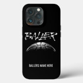 Coques Case-Mate iPhone Baller (basketball) Case-Mate iPhone case (Verso)