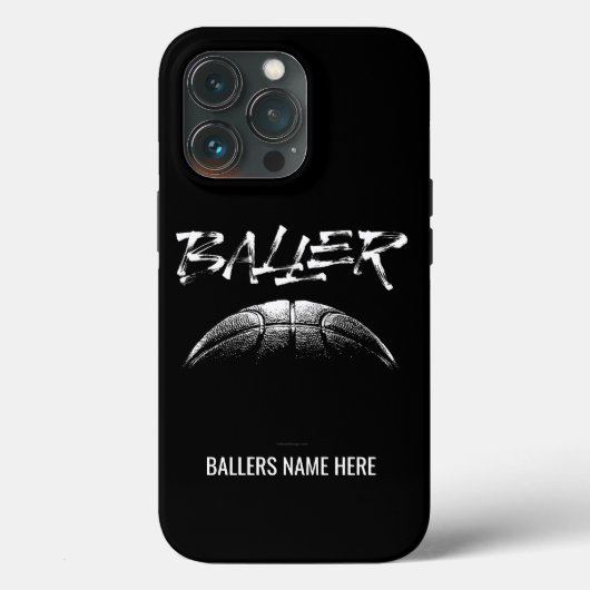 Coques Case-Mate iPhone Baller (basketball) Case-Mate iPhone case (Verso)