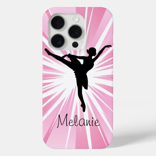 Coques Case-Mate iPhone Ballerina étoile rose (Verso)
