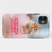 Coques Case-Mate iPhone Ballerine mignonne de tamia dans le tutu au studio (Dos (Horizontal))