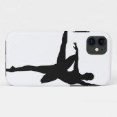Coques Case-Mate iPhone Ballet simple Ballerina noir blanc (Dos (Horizontal))