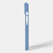 Coques Case-Mate iPhone Ballon à air chaud bleu (Verso / Gauche)