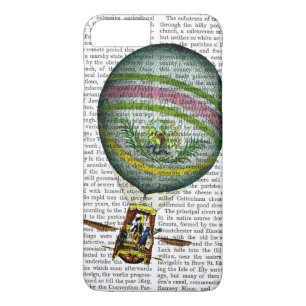 Coques Pour iPhone Ballon à air chaud bleu-clair