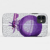 Coques Case-Mate iPhone Ballon à air chaud (pourpre) d'hydrogène de (Dos (Horizontal))