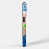 Coques Case-Mate iPhone Ballons lumineux Monogramme Coque-Mate iPhone C (Verso / Droite)