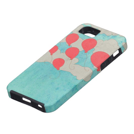 Coques Case-Mate iPhone Ballons rouges (Bas)