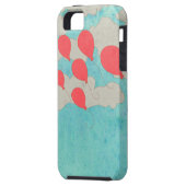 Coques Case-Mate iPhone Ballons rouges (Dos gauche)