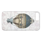 Coques Case-Mate iPhone Balloon baroque bleu & crème (Dos (Horizontal))