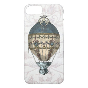 Coque Case-Mate Pour iPhone Balloon baroque bleu & crème