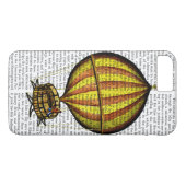 Coques Case-Mate iPhone Ballotte à air chaud jaune et rouge (Dos (Horizontal))