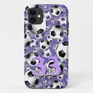 Coque Case-Mate Pour iPhone Ballz de football ! Football féminin
