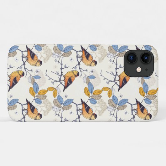 Coques Case-Mate iPhone Baltimore Oriole sur la branche (Dos (Horizontal))