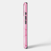 Coques Case-Mate iPhone Bambooey Bamboo Stripe in Pink (Verso / Gauche)