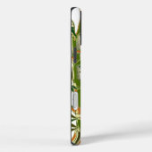 Coques Case-Mate iPhone Bambou vert isolé sur fond blanc (Verso / Droite)