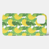 Coques Case-Mate iPhone Banana Leaves et Fruit Pattern (Verso (horizontal))