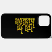 Coques Case-Mate iPhone Banana Pancake Trail / Circuit (Verso (horizontal))