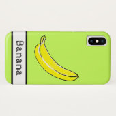 Coques Case-Mate iPhone Banane (Dos (Horizontal))