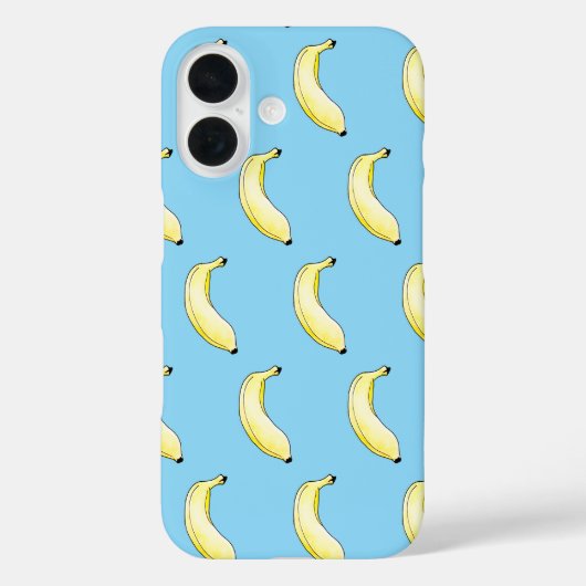 Coques Case-Mate iPhone banane aquarelle (Verso)
