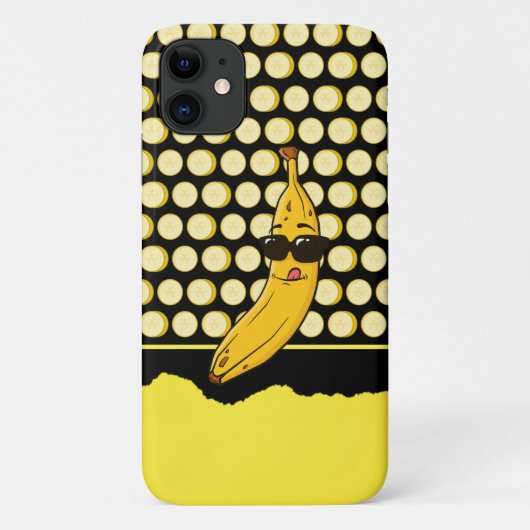 Coques Case-Mate iPhone Banane Cool mignonne (Dos)