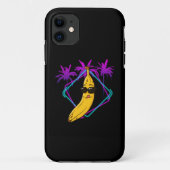 Coques Case-Mate iPhone banane cool rétro (Dos)