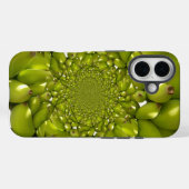 Coques Case-Mate iPhone Banane verte Kaleidoscope Art Imprimer/Graphique (Verso (horizontal))
