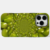 Coques Case-Mate iPhone Banane verte Kaleidoscope Art Imprimer/Graphique (Verso (horizontal))
