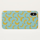 Coques Case-Mate iPhone Bananes et points de Polk (Dos (Horizontal))