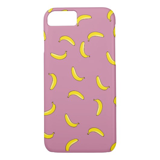 Coques Case-Mate iPhone Bananes roses (Dos)
