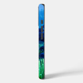 Coques Case-Mate iPhone Banc de discus bleus sous l'eau (Verso / Gauche)