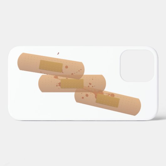 Coques Case-Mate iPhone Bandages FUNNY (Verso (horizontal))