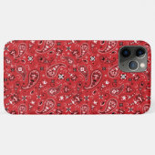 Coques Case-Mate iPhone Bandana Red Paisley (Dos (Horizontal))