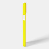 Coques Case-Mate iPhone bande arc-en-ciel rose jaune (Verso / Droite)