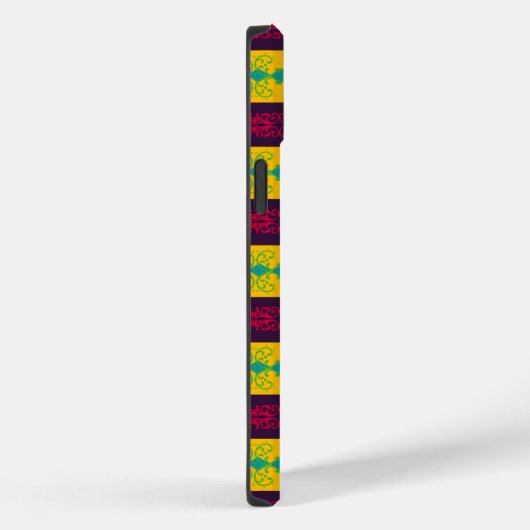 Coques Case-Mate iPhone Bande Boho Brocade (Verso / Droite)