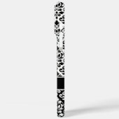 Coques Case-Mate iPhone Bande BW 2Part Ptn Damask (Personnalisée) (Verso / Gauche)