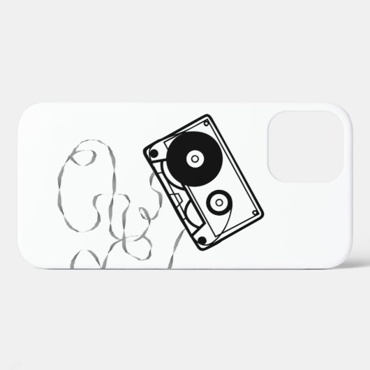 Coques Case-Mate iPhone Bande Cassette (Verso (horizontal))
