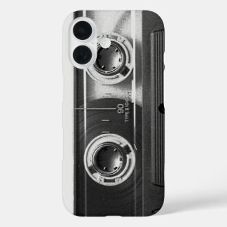Coques iPhone 16 Bande Compact Cassette