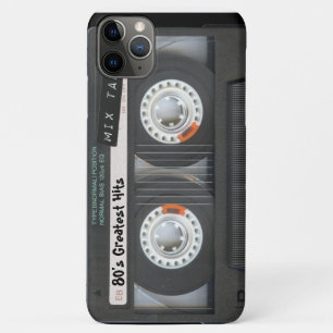 Coque Case-Mate Pour iPhone Bande de cassette rétro personnalisable